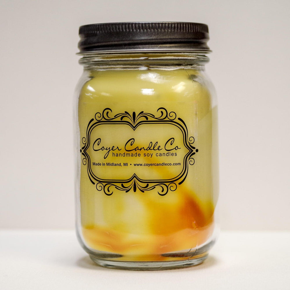 Mason Jar Soy Candle Little Lemon Tree