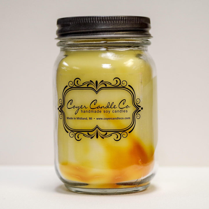 Mason Jar Soy Candle Little Lemon Tree