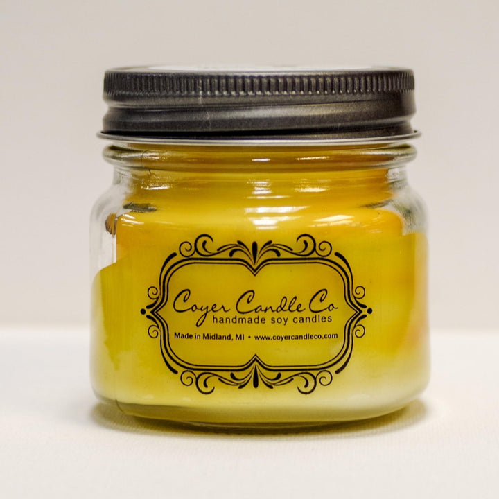 Mason Jar Soy Candle Little Lemon Tree