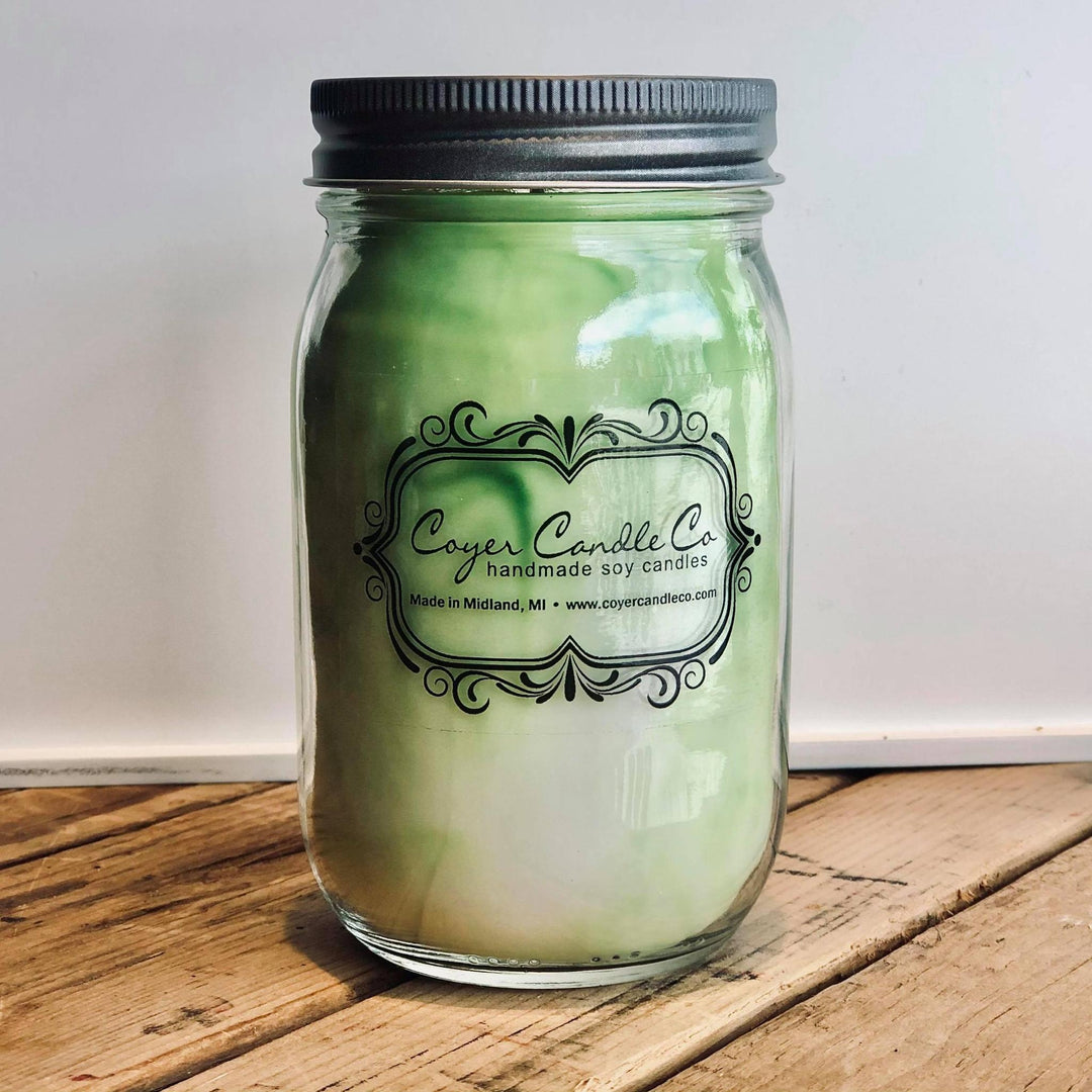 Mason Jar Soy Candle Wild Strawberry Fields