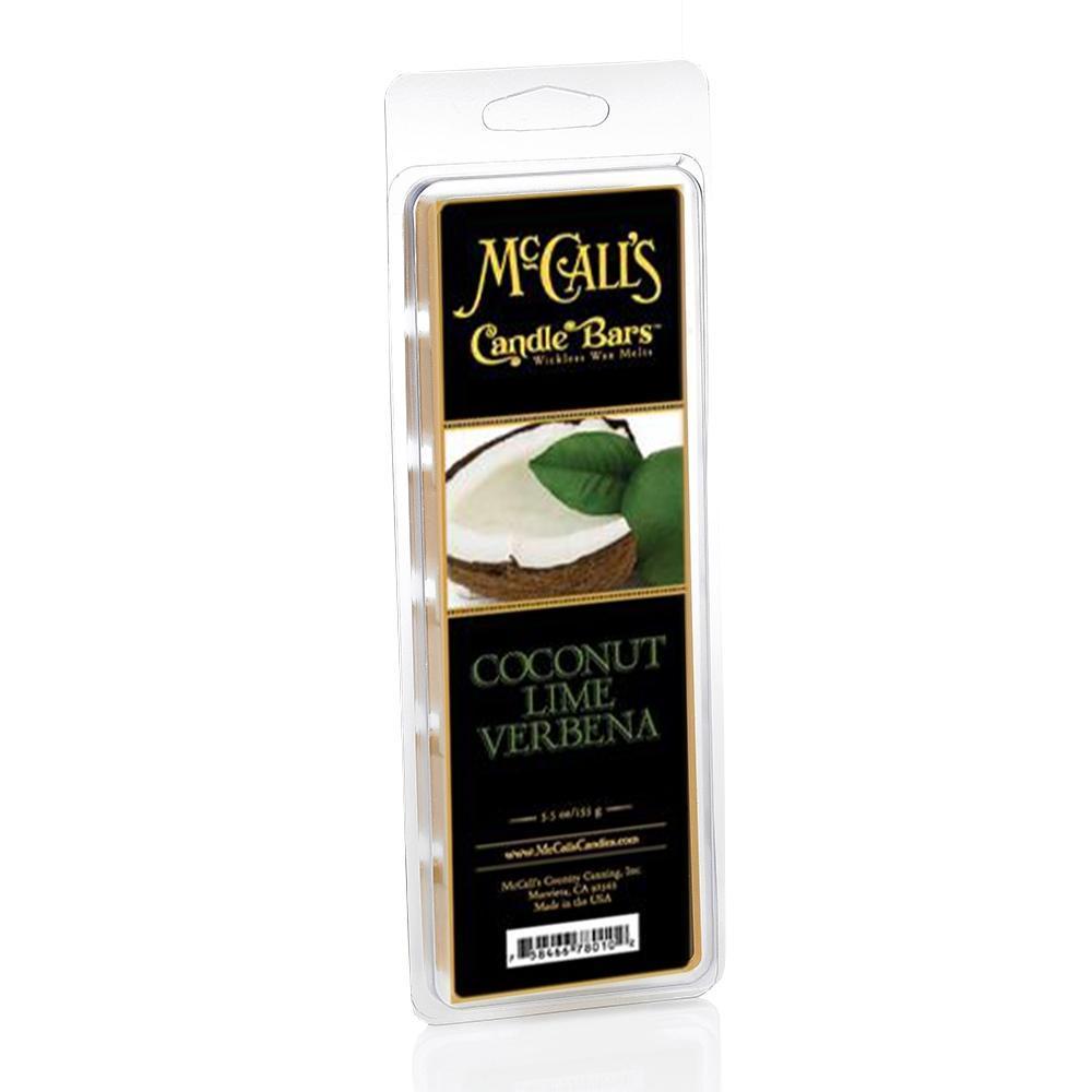 McCall's Candle Bar Wax Melt Coconut Lime Verbena