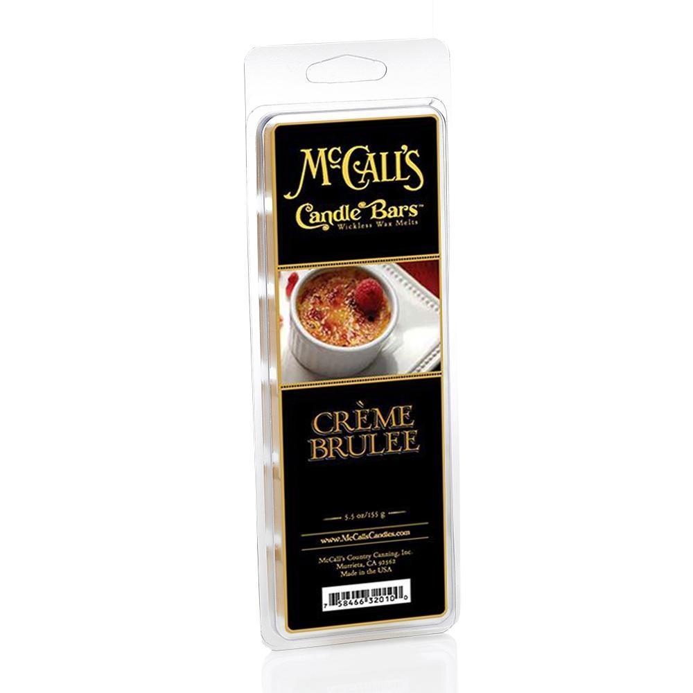 McCall's Candle Bar Wax Melt Creme Brulee