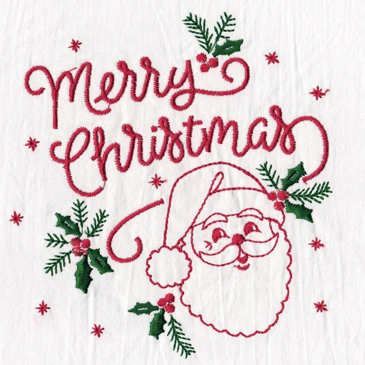 Merry Christmas Tea Towel