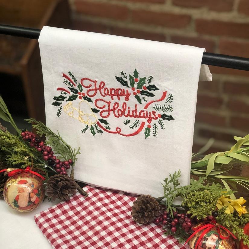 Merry Christmas Tea Towel