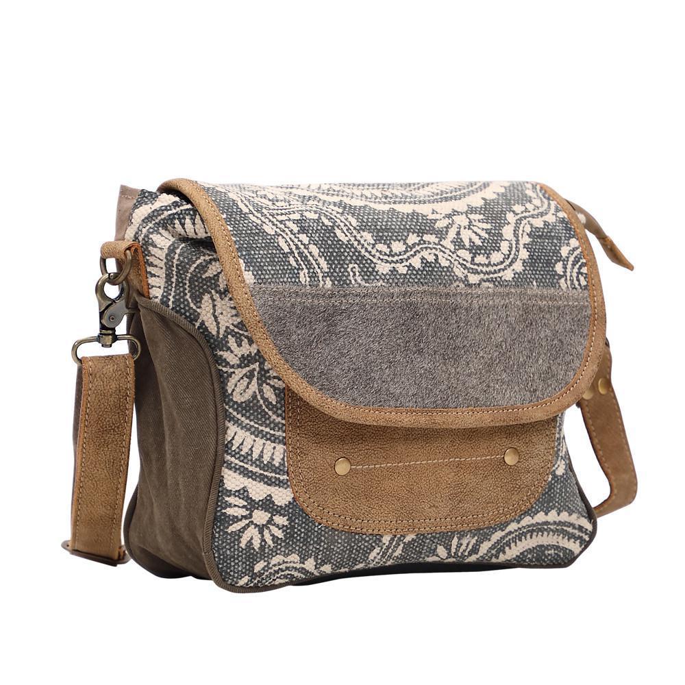 Midnight Blue Messenger Bag