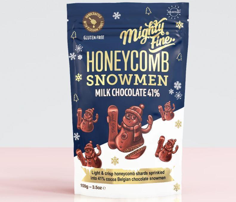 Mighty Fine Honeycomb Snowmen
