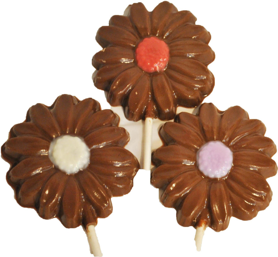Milk Chocolate Spring Flower Pop