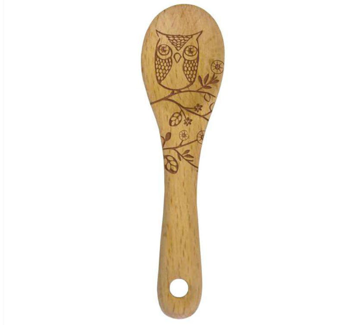 Mini Condiment Spoon | Woodland Owl