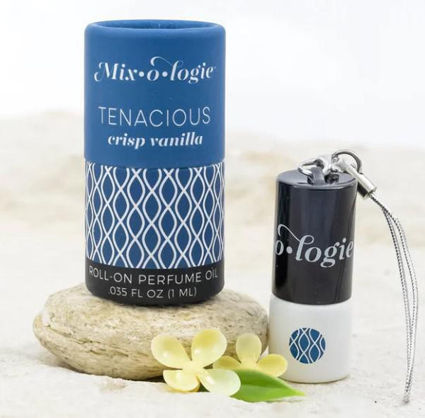 Mixologie Mini Roll-On Perfume Keychain | Tenacious (Crisp Vanilla