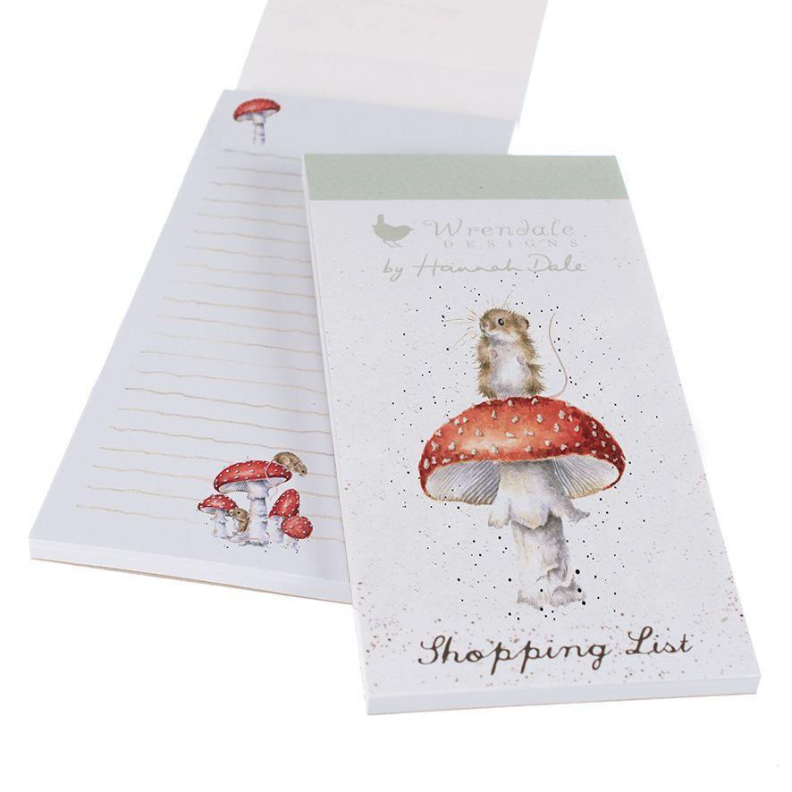 Mouse "He's a Fun-Gi" Magnetic Shopping Pad by Wrendale