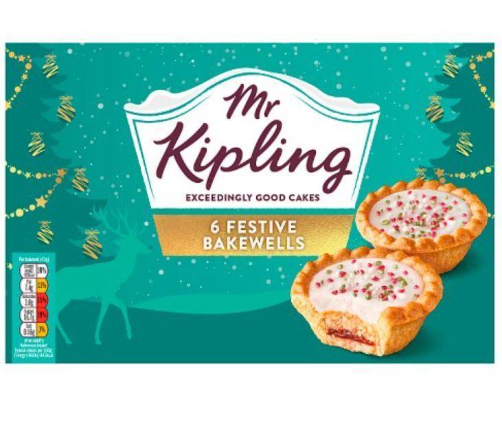 Mr. Kipling Festive Bakewell Mini Pies