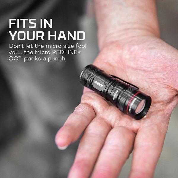 Nebo Micro REDLINE OC Flashlight – Golden Gait Mercantile