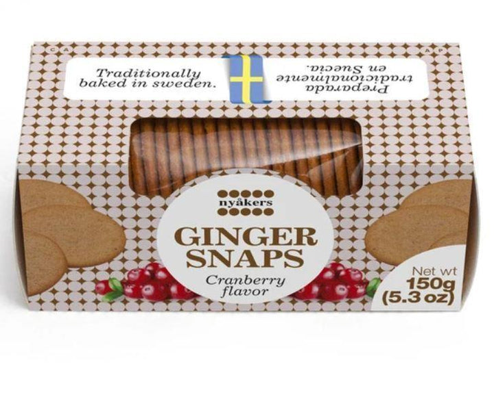 Nyakers Original Gingersnaps | Cranberry