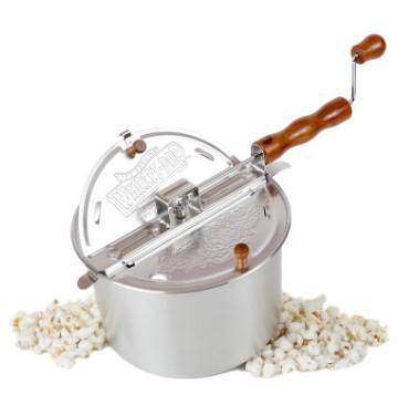 Vintage Popcorn Popper Stovetop Popcorn Maker Hand Crank 