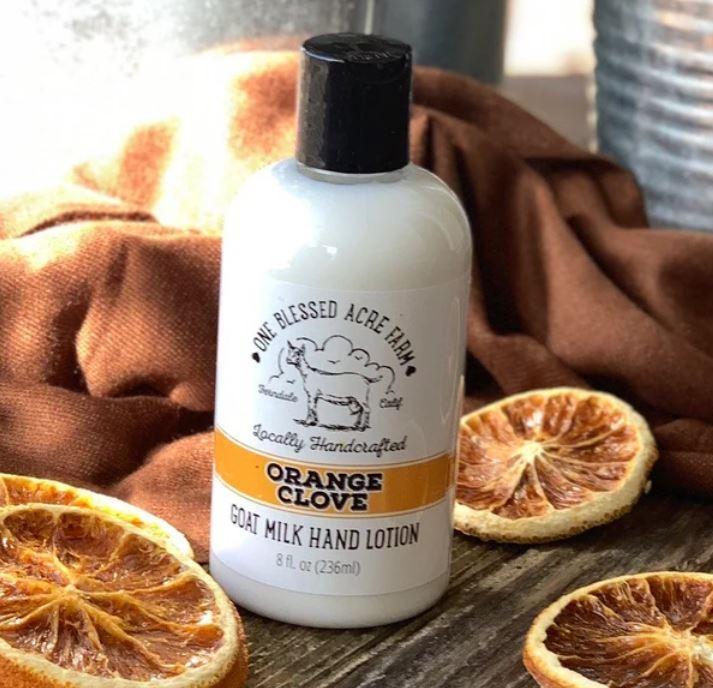 Orange Clove Moisturizing Goat Milk Lotion
