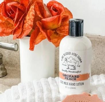 Orchard Peach Moisturizing Goat Milk Lotion