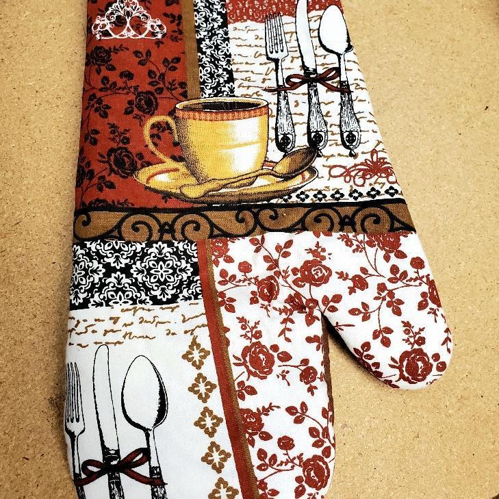 Coffee Time Kitchen Linens Oven Mitt
