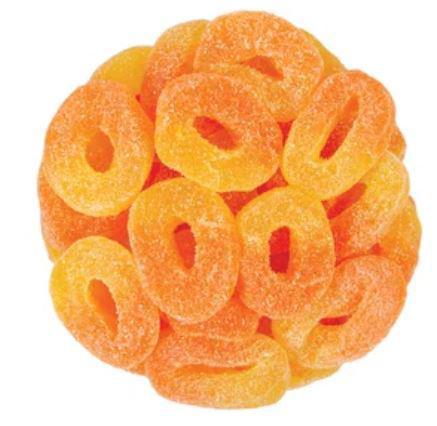 Peach Candy Gummy Rings