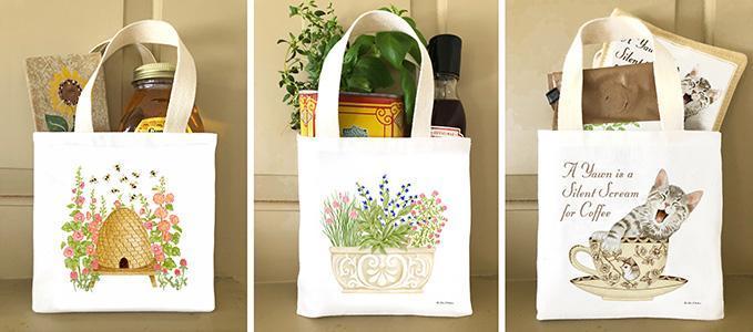 Peach Gift Tote