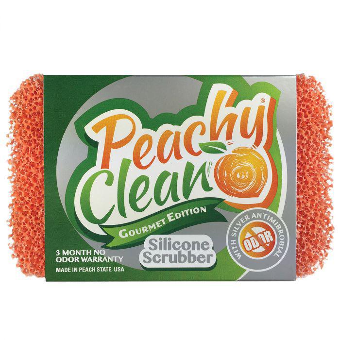 Peachy Clean Silicone Dish Scrubber | Gourmet Edition