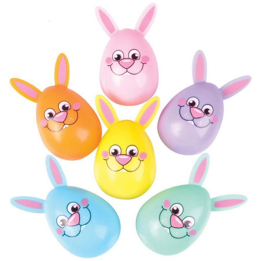 Plastic Bunny Easter Egg