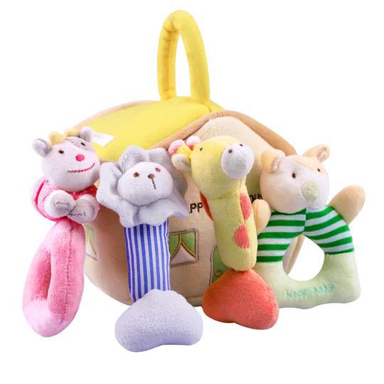 Organic Baby Toys, House Rattle