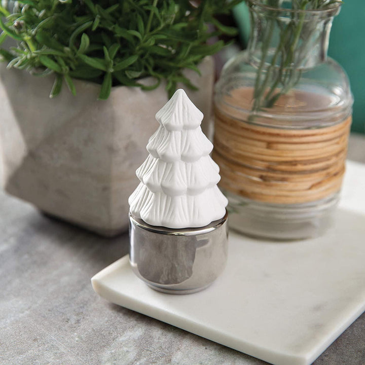 Porcelain Aroma Diffuser | White Pine