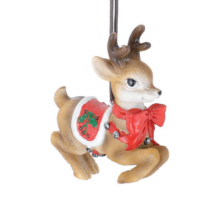 Prancing Reindeer Ornament
