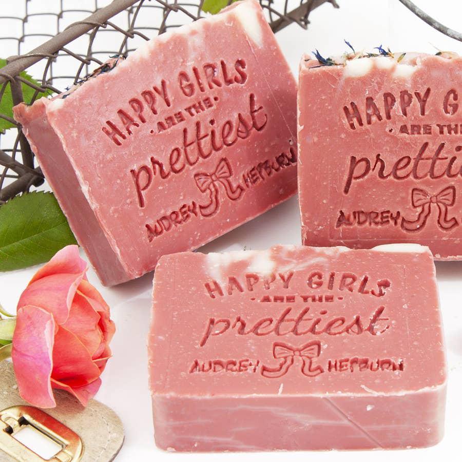 Pretty Girl Rose Soap - Golden Gait Mercantile -