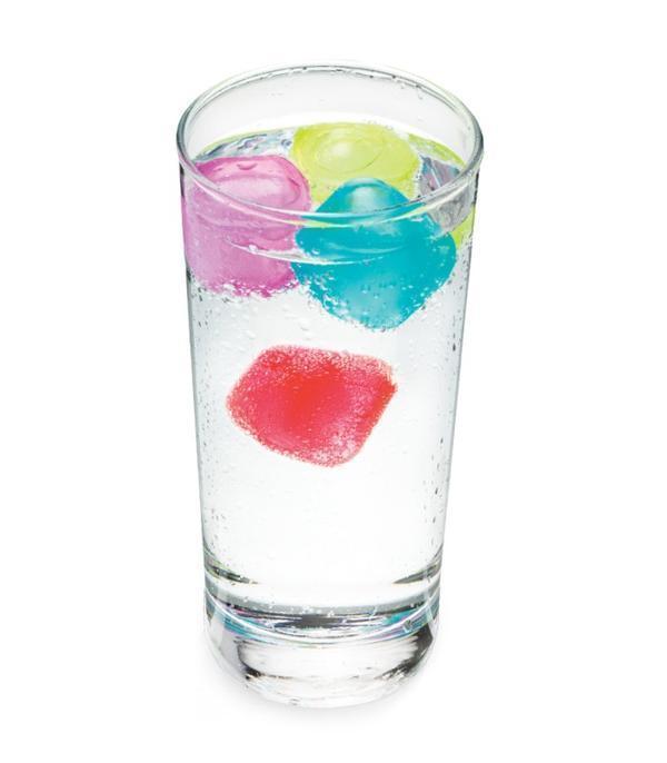 Rainbow Reusable Ice Cubes & Tray