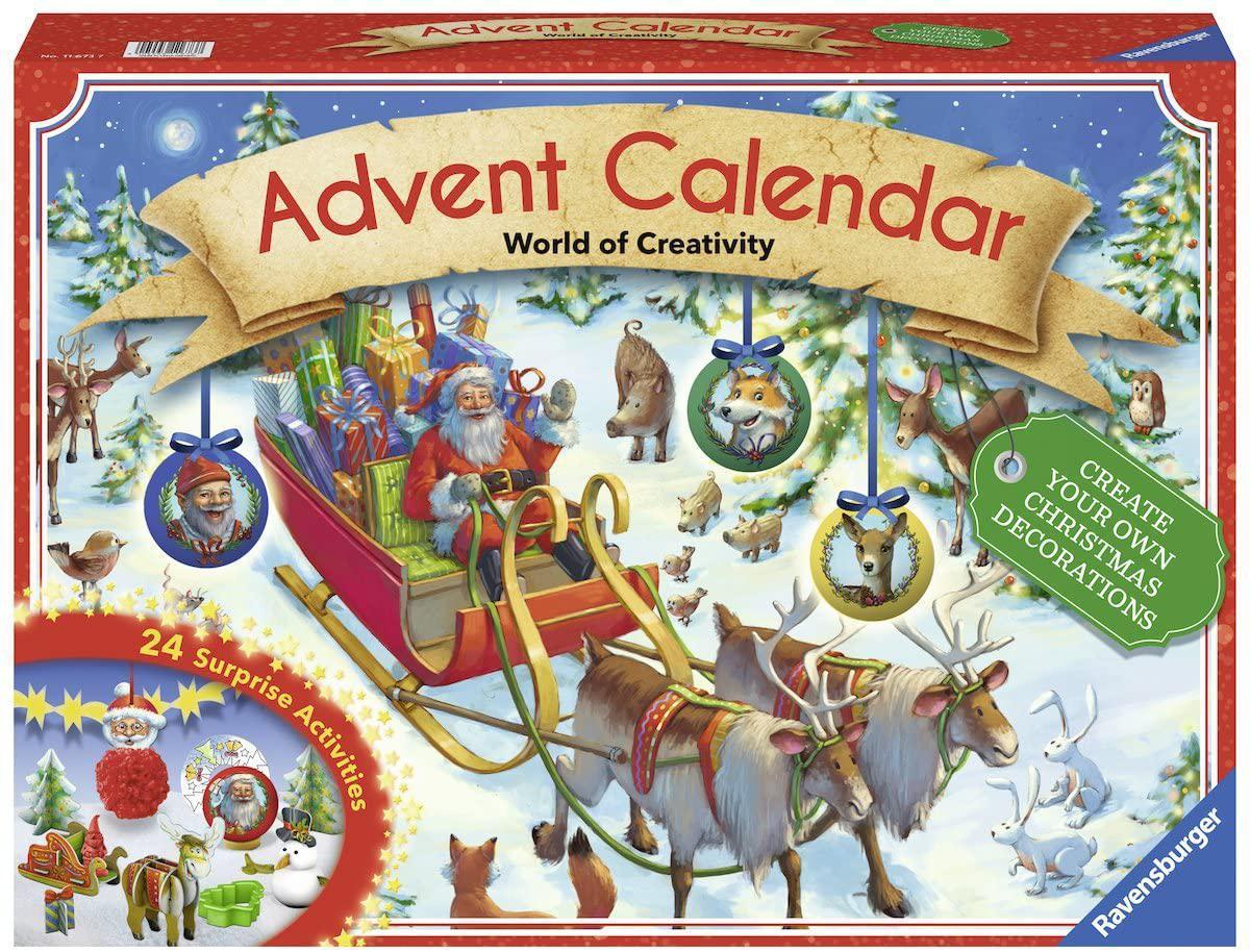 Ravensburger Advent Christmas Calendar - Create Your Own Christmas Decorations Advent Calendar