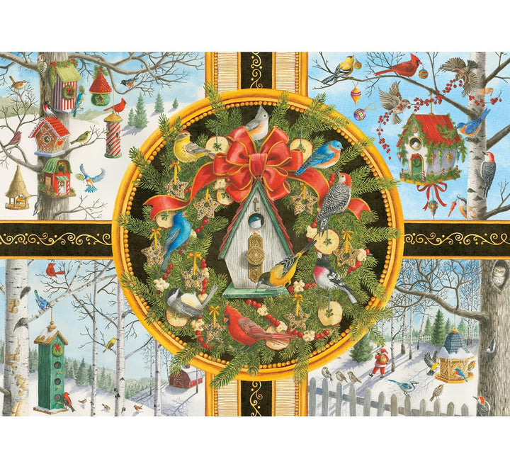 Ravensburger Jigsaw Puzzle | Christmas Songbirds 500 Piece