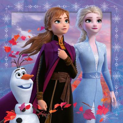 Ravensburger Jigsaw Puzzle Trio | Frozen 2: The Journey Stars 3 x 49 Pieces