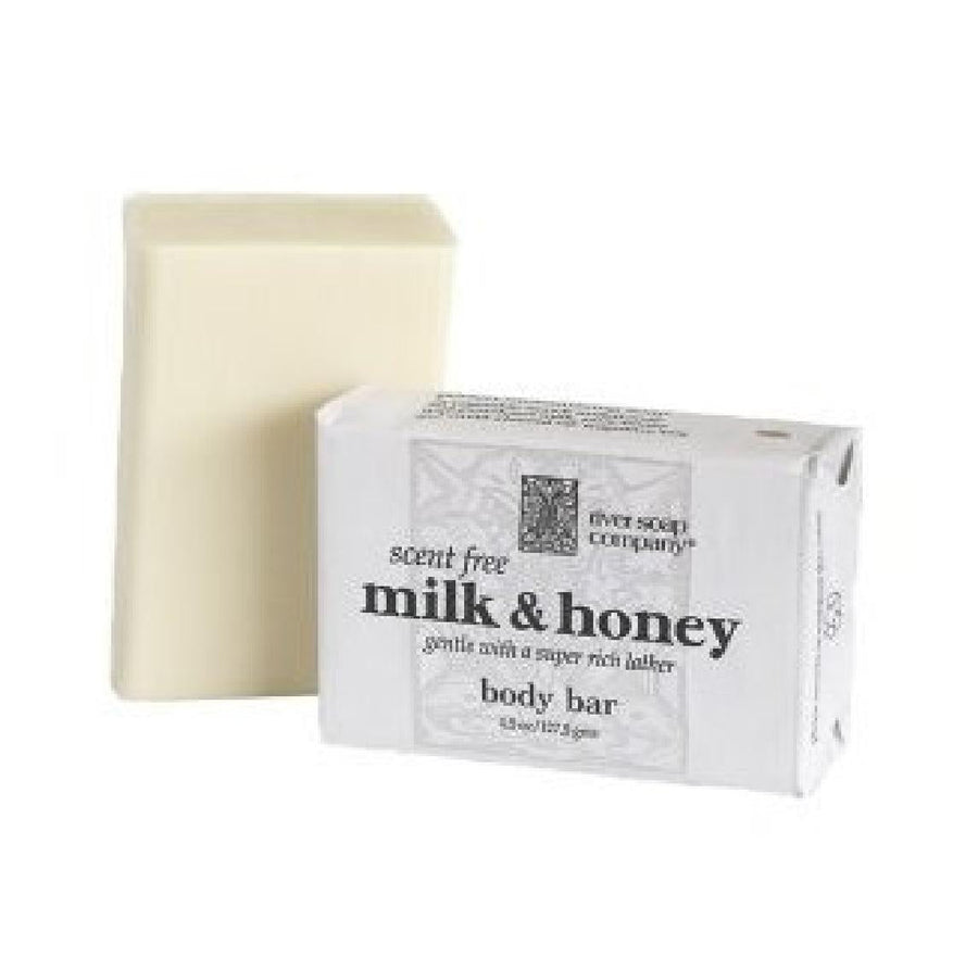River Soap Company French Milled Soap | Milk & Honey