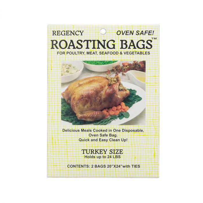 Roasting Bag with Ties, Set of 2