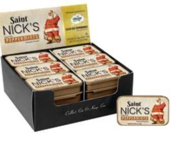 Saint Nick's Peppermint Tin