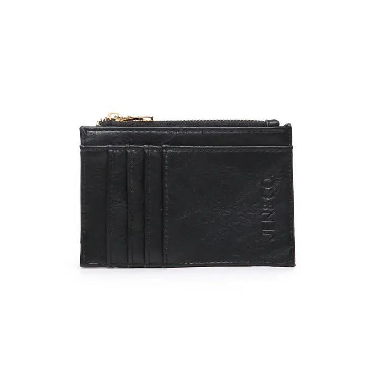 Sia Card Holder Wallet | Black