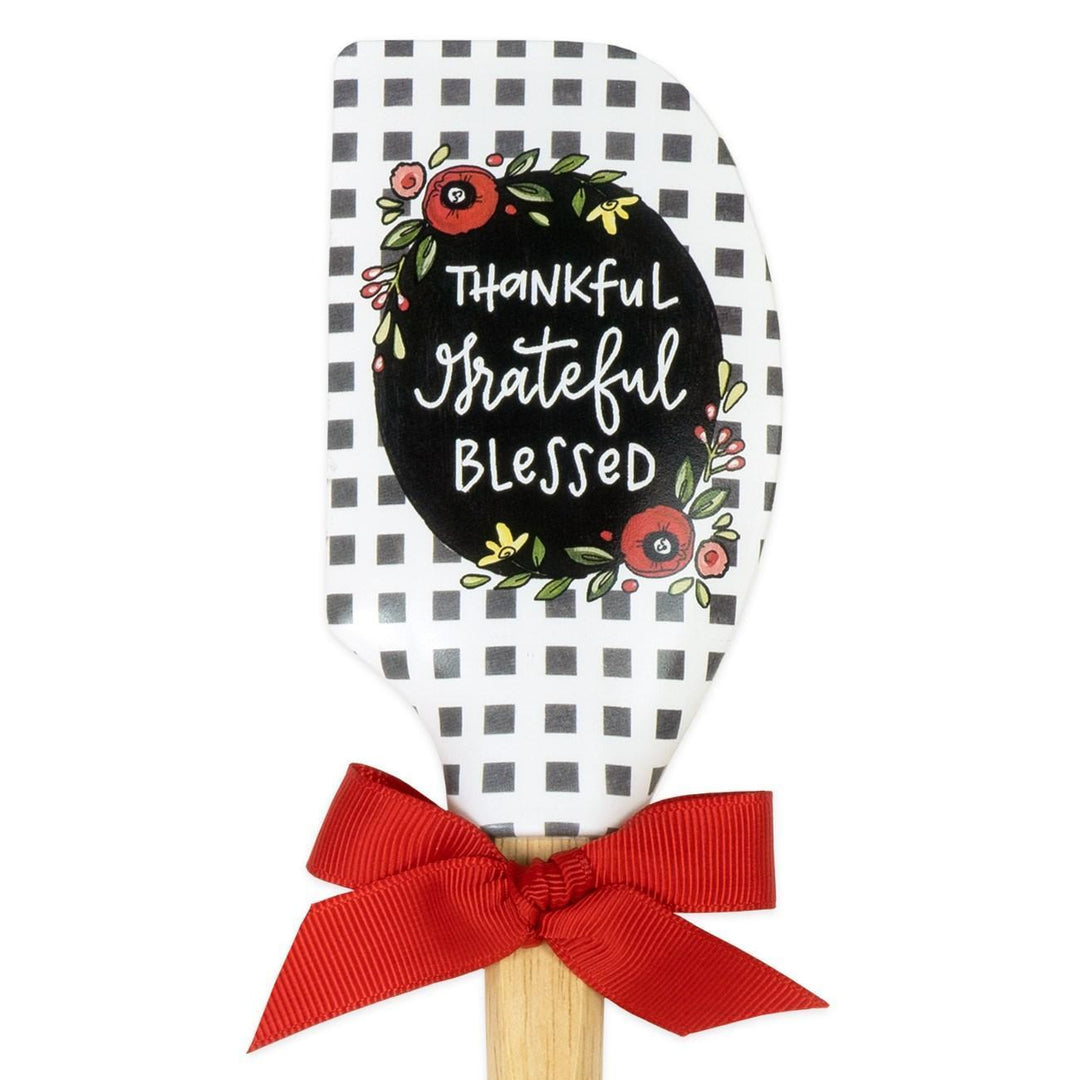 Silicone Spatula THankful Grateful Blessed
