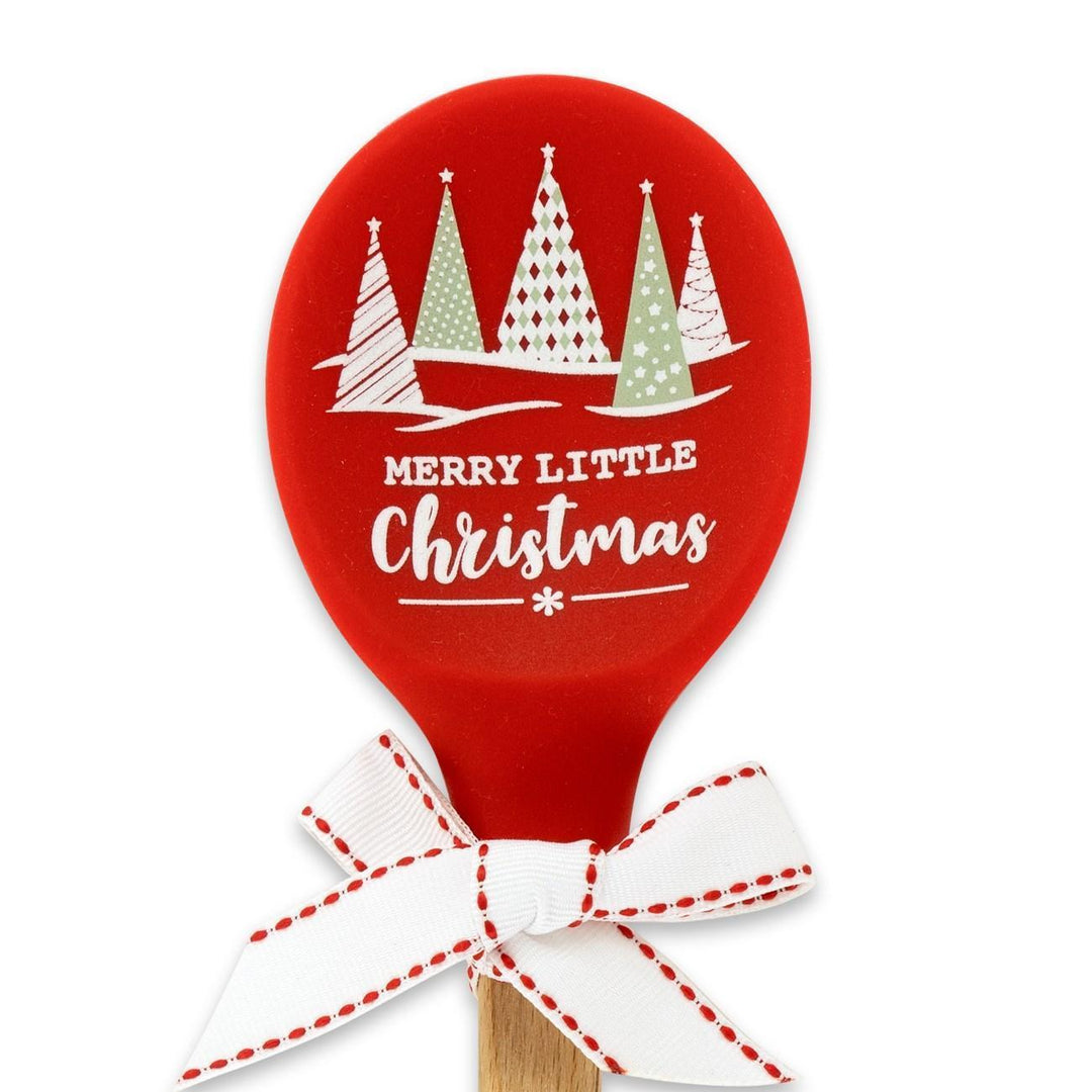 Silicone Spoon Merry Little Christmas