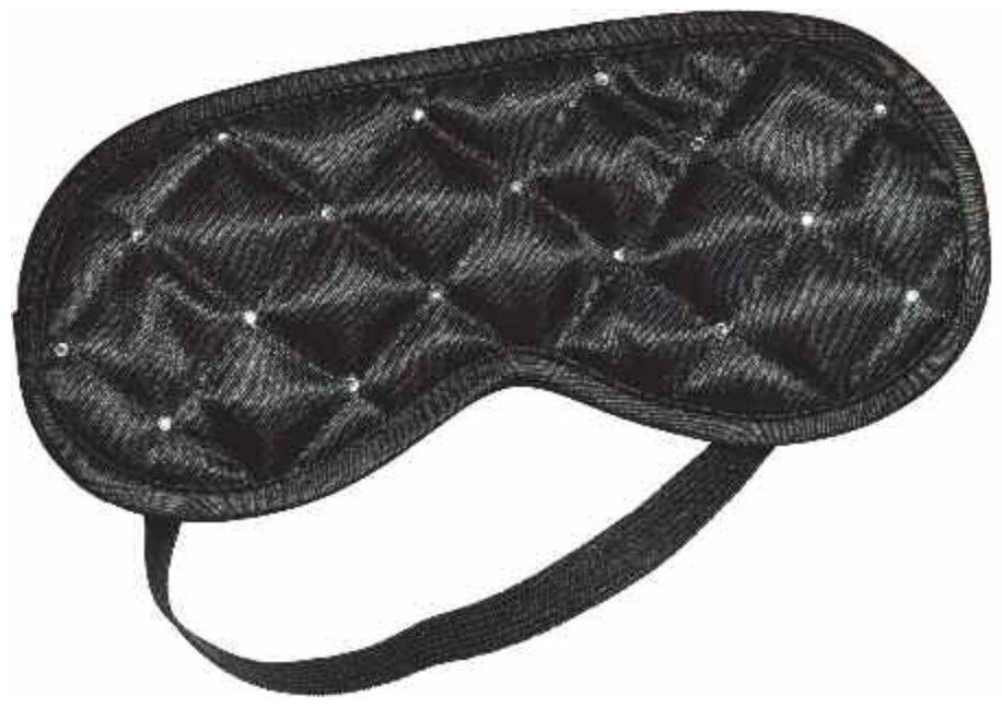 Slumber Eye Mask with Black Diamonds By Kingsley