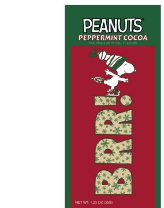 Snoopy Peppermint Hot Cocoa Packet