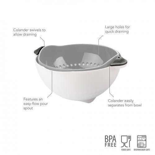 Soak n' Strain Colander | 3 Quart