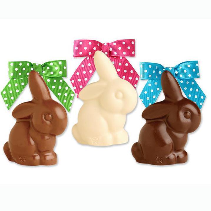 Solid Chocolate Baby Bunnies
