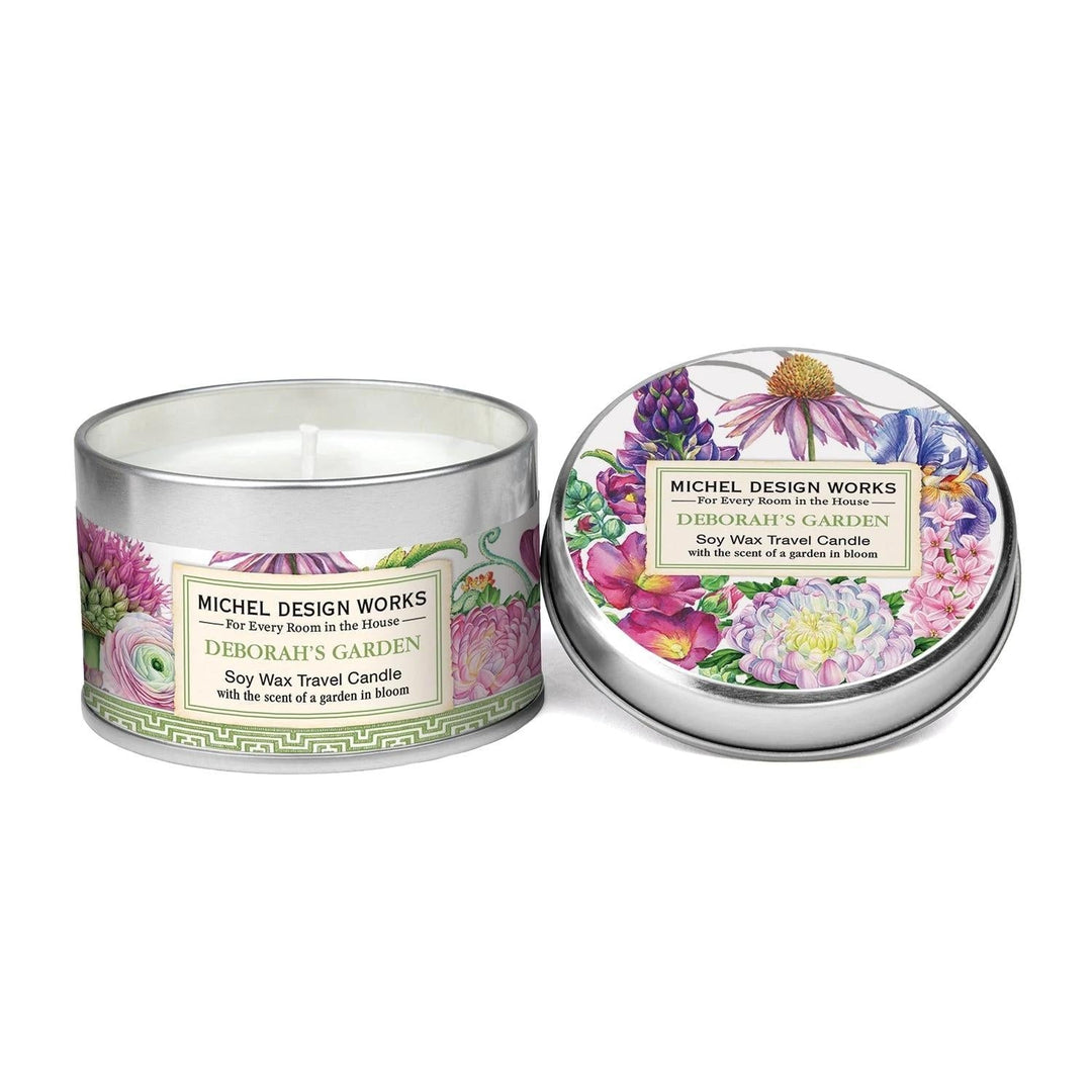 Soy Wax Travel Candle | Deborah's Garden