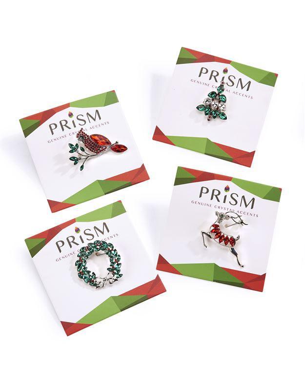 Sparkly Christmas Brooch