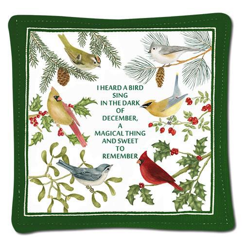 Spiced Mug Mat | Bird Sing in December