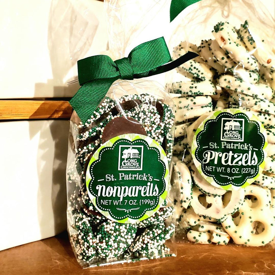 St Patrick's Day Dark Chocolate Nonpareils
