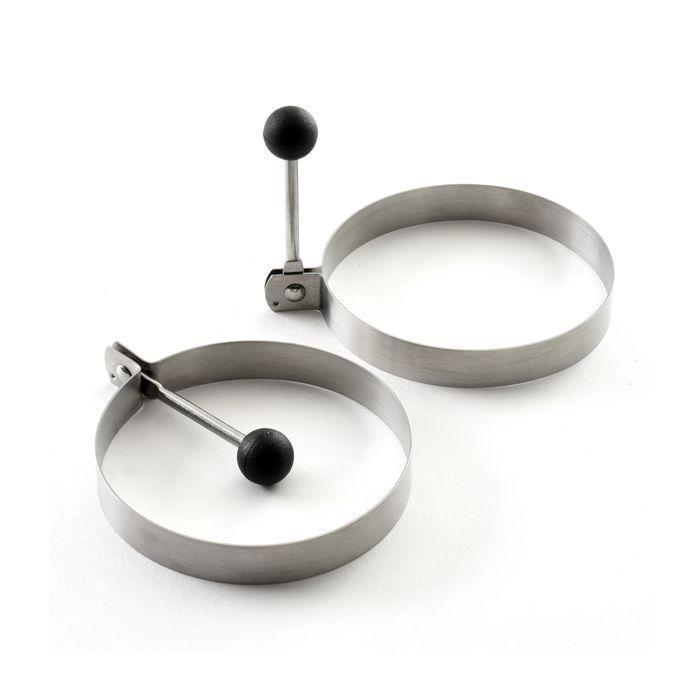Stainless Steel Egg /  Pancake Rings Set of 2