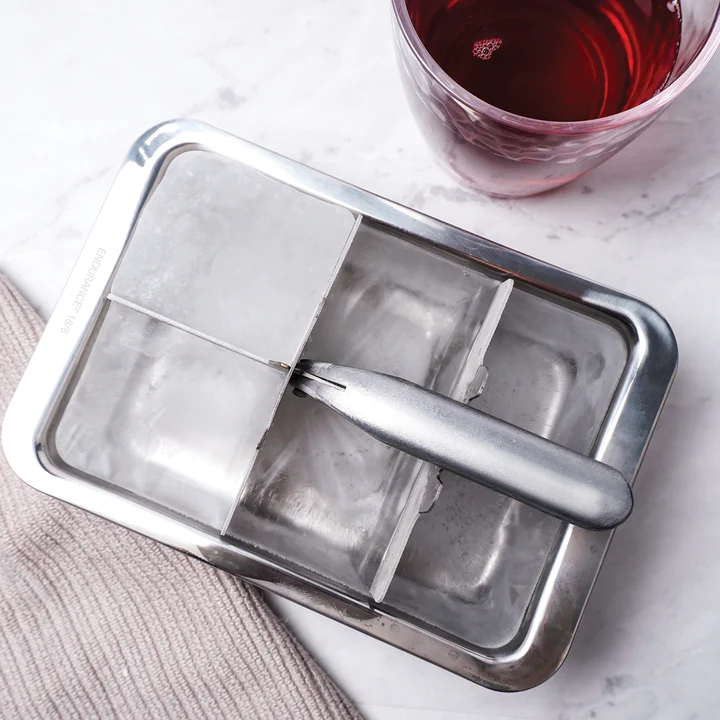 Stainless Steel Large Ice Cube Tray