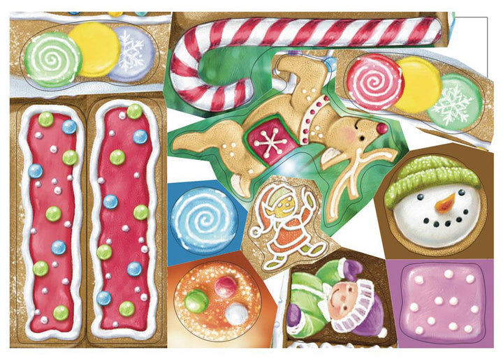 Sticker Advent Calendar | Gingerbread House